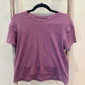 Lululemon camo print mesh top